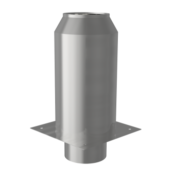 Przedłużenie komina izolowane - okrągłe 500 mm - 150x210 1 mm