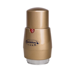 Regulus głowica termostatyczna GS 02 złota