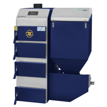 ZĘBIEC KORAL 24 kW - górny czopuch