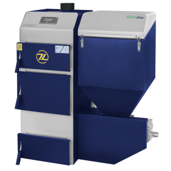 ZĘBIEC KORAL 12 kW - górny czopuch
