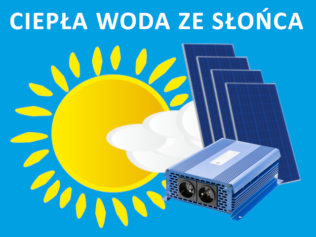 Ciepła woda ze słońca