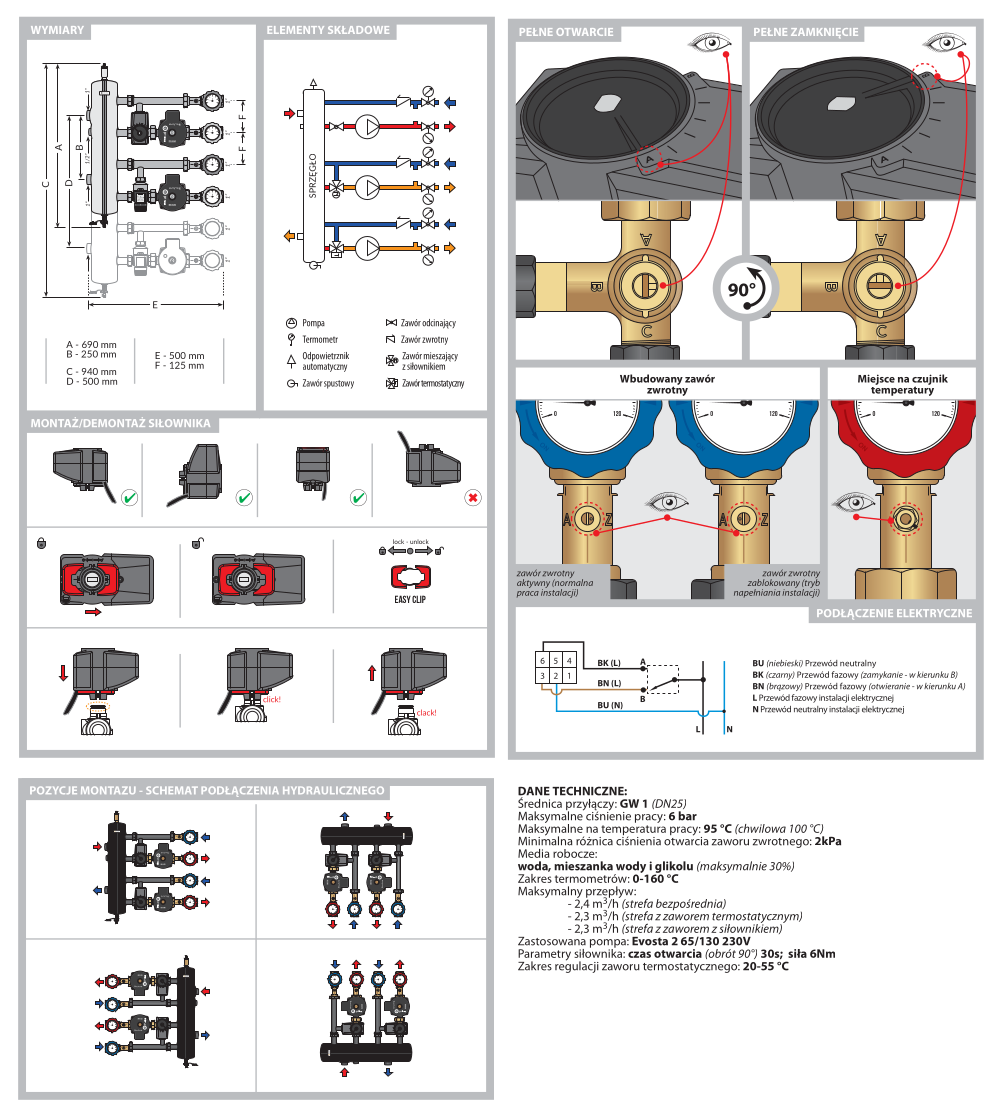 Moduły hydrauliczne Ottozone